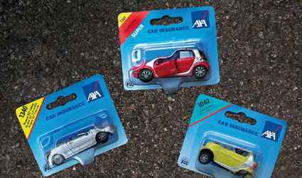 סדרת מכוניות הצעצוע של AXA