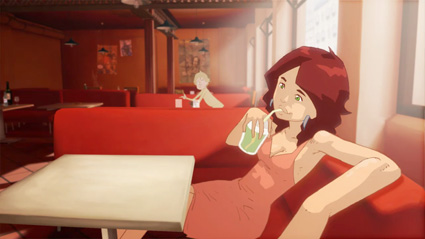 מתוך סרטון האנימציה הצרפתי קפה אלונזה
